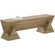 Gregor Rustic Oak Bench
